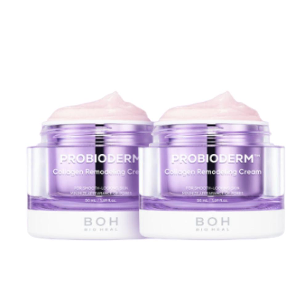 

Bioheal BOH Probioderm Collagen Remodeling Cream — Firming & Elasticity-Boosting Moisturizer (50ml × 2)