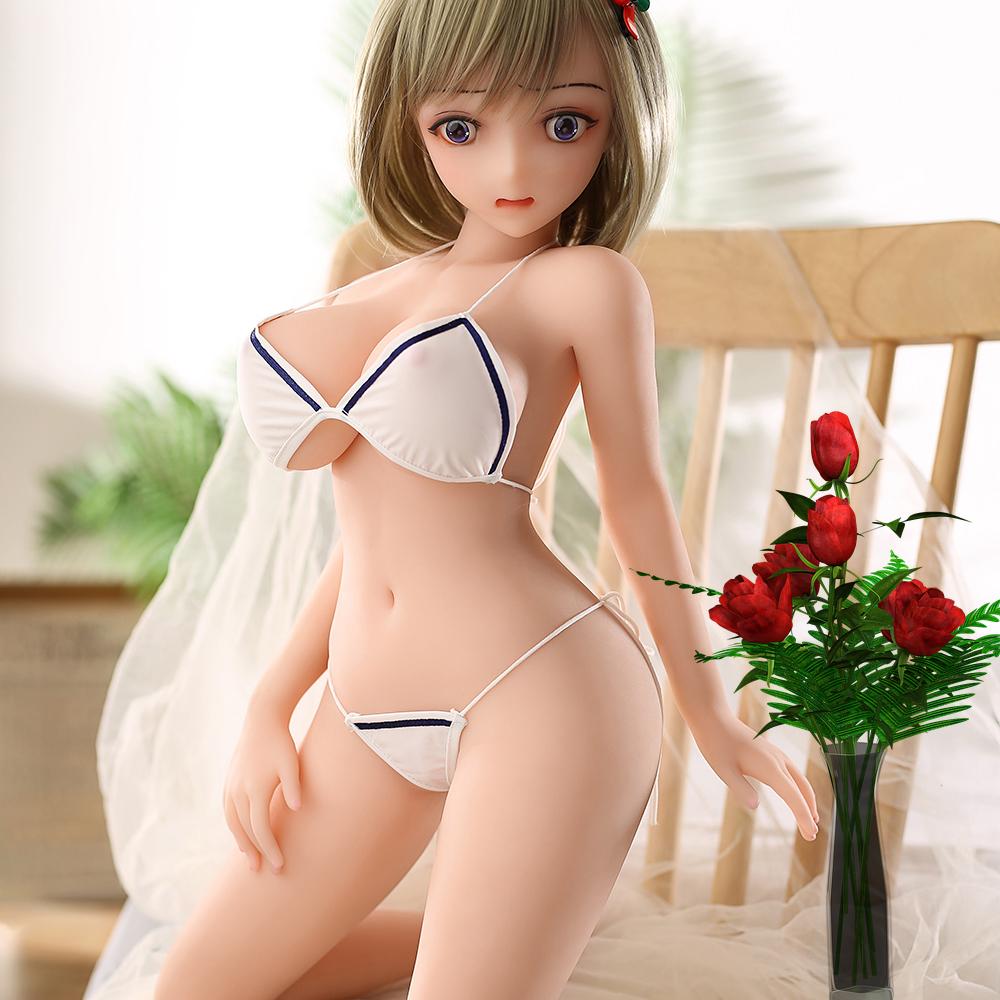 65cm/80cm/100cm/110cm Full Body doll, 3D Silicone Sex Doll Made Of Safe TPE Material With Realistic Vagina And Anal Opening, An Adult Sex Toy