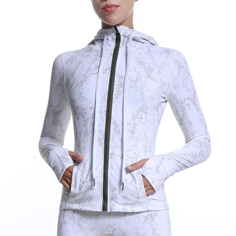 

Lulu Stretch Одежда для йоги Женский спортивный кардиган на молнии с карманами Medium