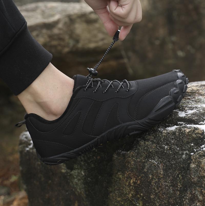 Warm Winter Hiking Shoes Men Women Plush Outdoor Sneakers Non-slip Casual Sports Shoes for Trekking Camping Walking