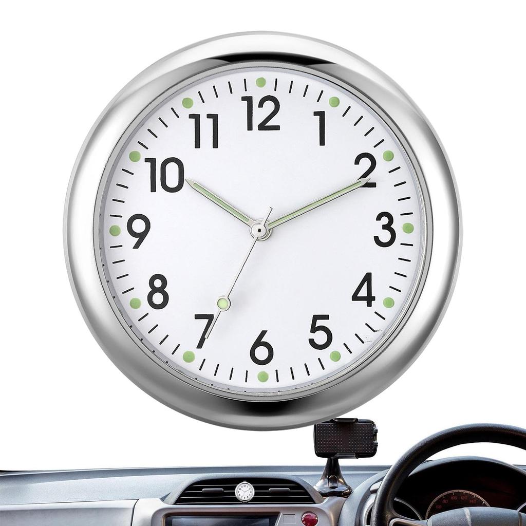 Car Watch Stick-on Car Dashboard Mini Mini Luminous Car Vent Clock Dashboard Watch Car