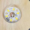 Runder USB Holz Lichtsockel Massivholz Gummi Holz LED Licht Ausstellungsständer Lampenhalter Lampensockel Kunst Ornament Lichtsockel