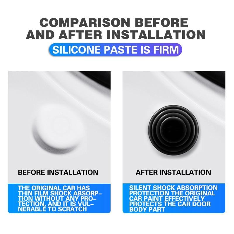 10pcs/20pcs Door Damping Rubber Pad Damping Pad Anti Shock Pad Paste Anti-collision Damping Pad Anti Scratch Buffer Paste