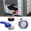 Adaptador Multifuncional para Tanque IBC Entrada de 80mm Válvulas de Saída de 50mm Acessório para Conectores de Água Domésticos e de Jardim
