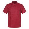 Cross-Over Collar Chef Coat for Men/Women - Unisex Professional Cook Uniform with Pockets, Kitchen Workwear