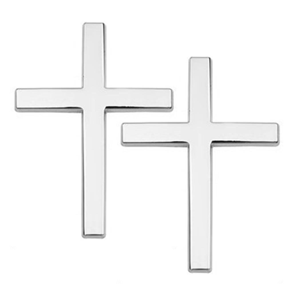 Christian Cross-Sticker SUV Car Body Christian Symbols Car Badge 3D Metal Design Emblem Badge For Personalized Vehicle Exterior