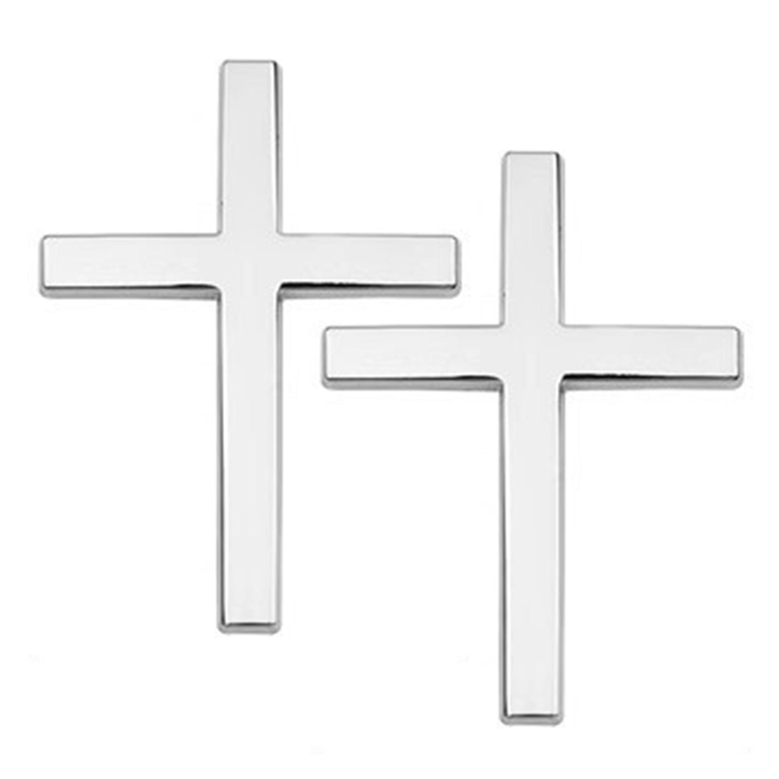 Christian Cross-Sticker SUV Car Body Christian Symbols Car Badge 3D Metal Design Emblem Badge For Personalized Vehicle Exterior 1pcs