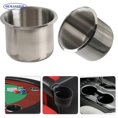 Für Auto LKW Marine Boot Wohnmobil Wohnwagen Edelstahl Tasse Getränke Flaschen Halter Tragbar Tassen Halterung Halter Auto Zubehör Universal