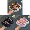 Cartoon Paradise Kids Open Toe Sandals With Pvc Material Non Slip Sole For Active Summer Wear