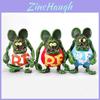 Hochwertige 10cm Rat Fink Action-Figur Spielzeug Großartig zum Sammeln und Ausstellen