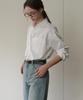 OSTKAKA Essential Cotton Oversized Shirt White