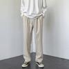 Spring and Autumn Trend Drop Suit Pants Men's Straight Loose Spring and Autumn Casual Pants Elastic Waist Pants Boys Long Pants