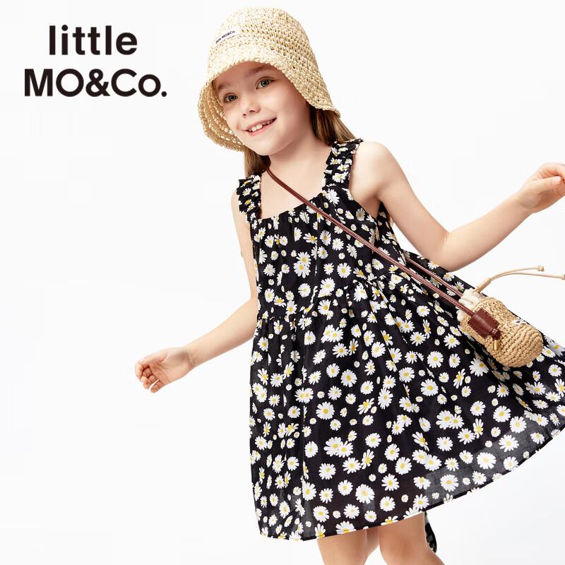 Little MO&Co. Girls  Floral Sleeveless Cotton Dress 110