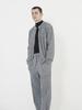 Chance'S Noi Essential Round Cardigan Zip-Up (Gray)