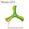 Outdoor Soft Boomerang Flying Disc Three Leaf Cross Toy Interactive Sports for Children Adult Kids Decompression 6