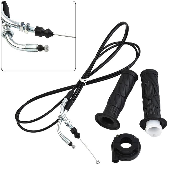 Practical Useful Hand Grip Throttle Cable Inner Diameter 23mm Brand New Metal Plastic 1 Pair For Gy6 125cc-150cc