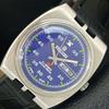AUTOMATIC VINTAGE RICOH R31 JAPAN MENS BLUE COLOR DIAL WATCH A704717-1