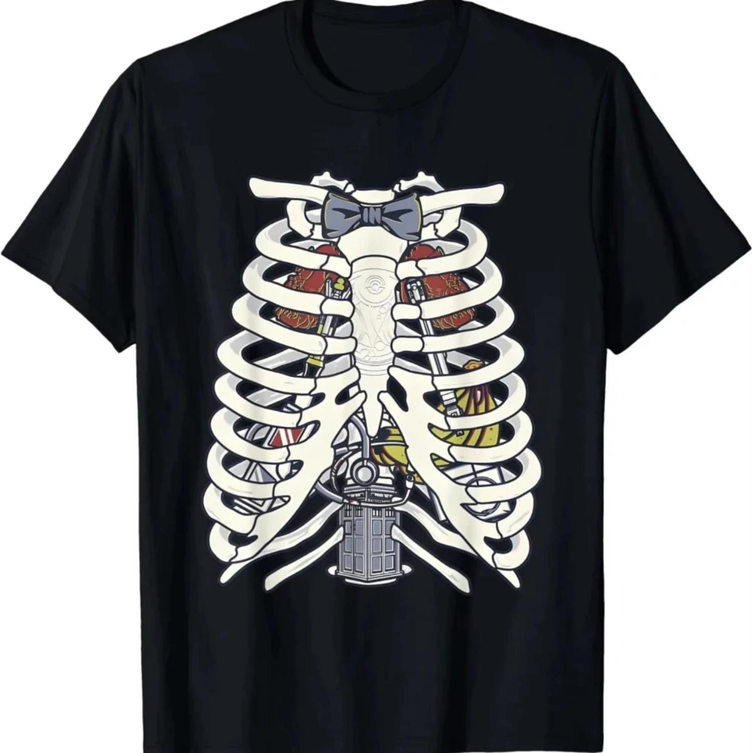 Series Graphic T Shirt Unisex Men Cotton Summer Fashion Casual Short Sleeve Streetwear Classic Fashion Loose Casual Top Tees S чёрный