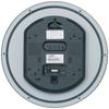 Seiko Clock Analog Wall Clock with Temperature and Humidity Gray 311 x 51mm Eligible for a Extended KX273N, Radio-Controlled Monitors, Metallic,