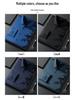 Men's Chinese Style Fleece-Lined Stretch Shirt - Seamless, Wrinkle-Resistant, Warm, Long-Sleeved, Lapel