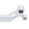 Motorcycle Folding Gear Shift Lever For 250SR SR250 Adjustable Length Replacement Accessories (Silver)