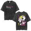 Summer Hot Sale Washed My Dressup Darling Marin Kitagawa Anime Graphic T Shirt Men Women Harajuku Y2k Gothic Cotton Tshirts