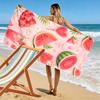 Watermelon Summer Design Beach Towel Beach towel quick-drying for travel outdoor sports jogging beach and swimming