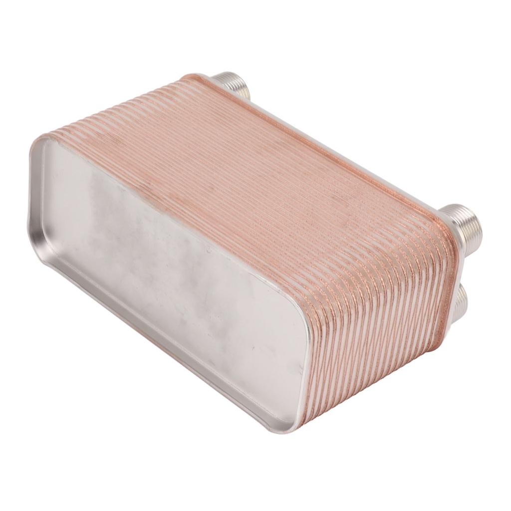 Plate Chiller Compact Heavy Duty Stainless Steel Brazed Plate Heat Exchanger for Beer Wort Water
