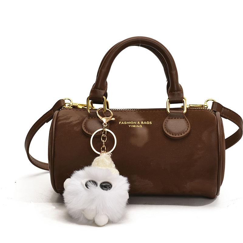 Popular Small Bag Women's New Casual Versatile Messenger Bag Fashion Handbag Cylinder Bag