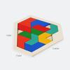 Šestihranné mimozemské šachy Tangram Puzzle Brainstorming 11dílné blokové puzzle Puzzle Klasické puzzle dětské hračky
