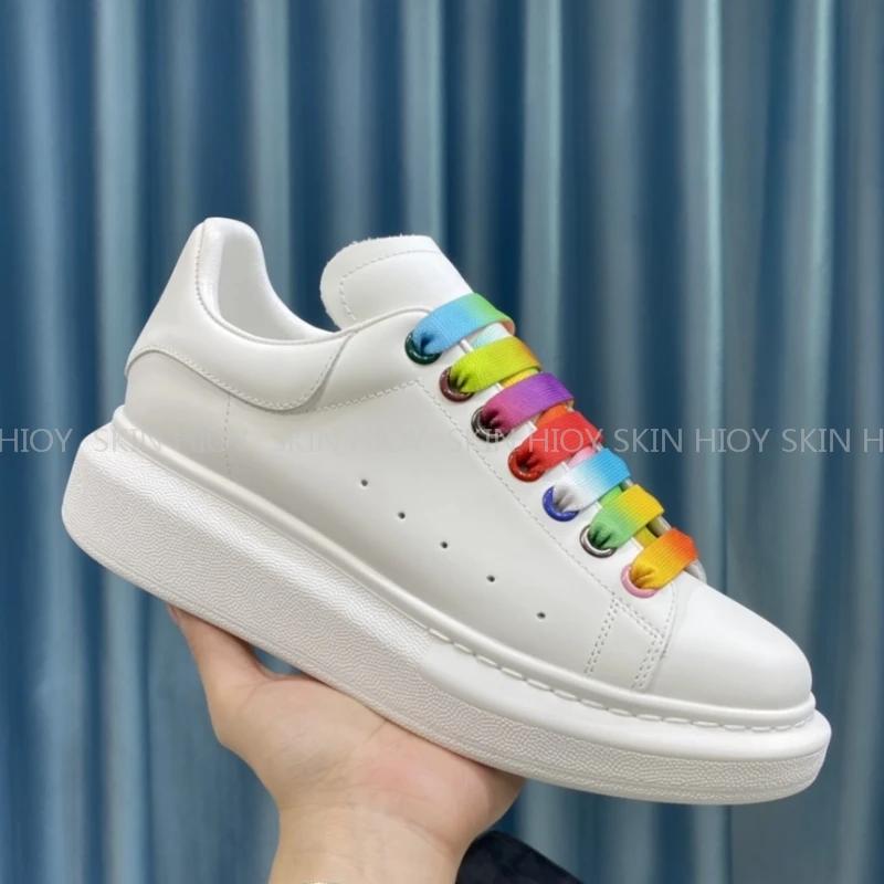 2025 Fashion Women Sneakers Plus Size 35-46 Top Quality Leather Men Casual Shoes Canvas Sneaker Men Sport Running Walking Shoes