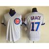 Vintage Chicago Cubs Baseball Jersey Unisex Embroidered Sport Shirt Cotton Blend Fans Casual Wear
