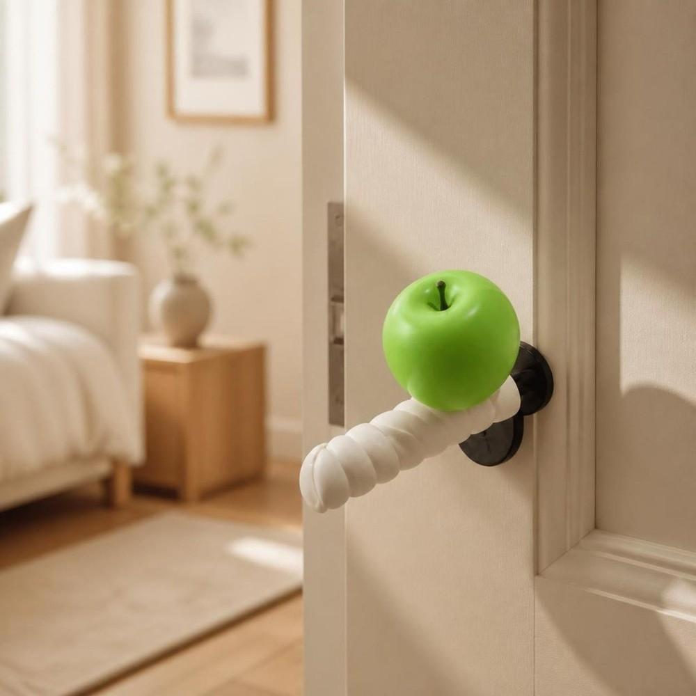 Anti-Collision Xmas Doorknob Cover Santa Claus Door Handle Protective Bathroom Door