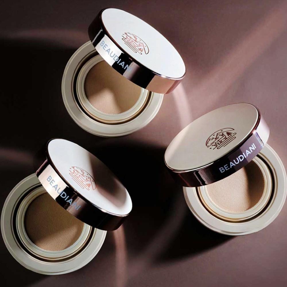 View Diani Solid Watery Glow Foundation Cover Cushion Pact Foundation Mesh Cushion with Good Coverage That Doesn’t Smudge 12g, No. 2, 1 Piece