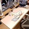 Cute Cartoon Duck Mouse Pad Large Gaming Accessory XXL Game Rubber Deskmats Non-Slip Keyboard Mat Laptop Long Mousepad