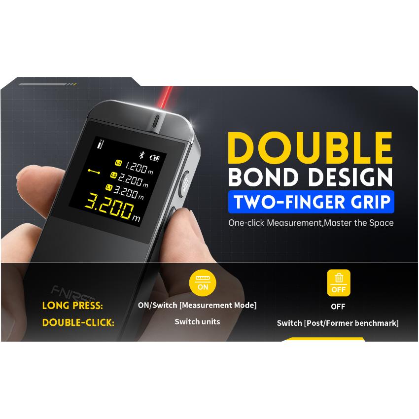 Kaufe FNIRSI IR40 Laser Rangefinder 40M Laser Tape Measure Accurate