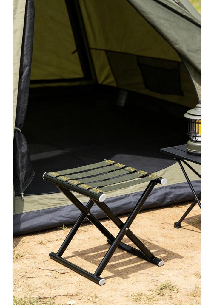 Portable Outdoor Folding Stool - Compact for Camping, Fishing, or Student Use