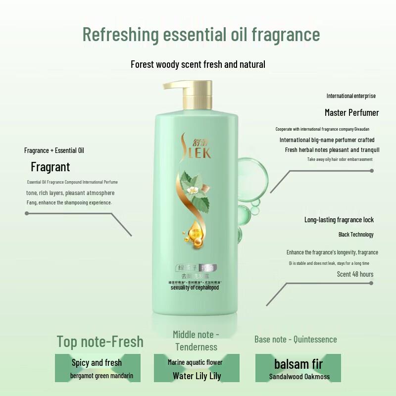 

Sunsilk Green Tea Anti-Dandruff Shampoo & Silk Conditioner Set