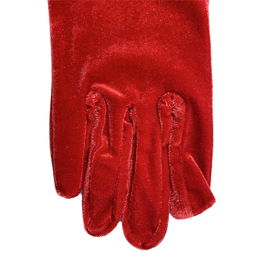 Wedding Gloves Proms Gloves Pleuche Long Gloves for Opera Women Lady Theme Proms Costume Accessories