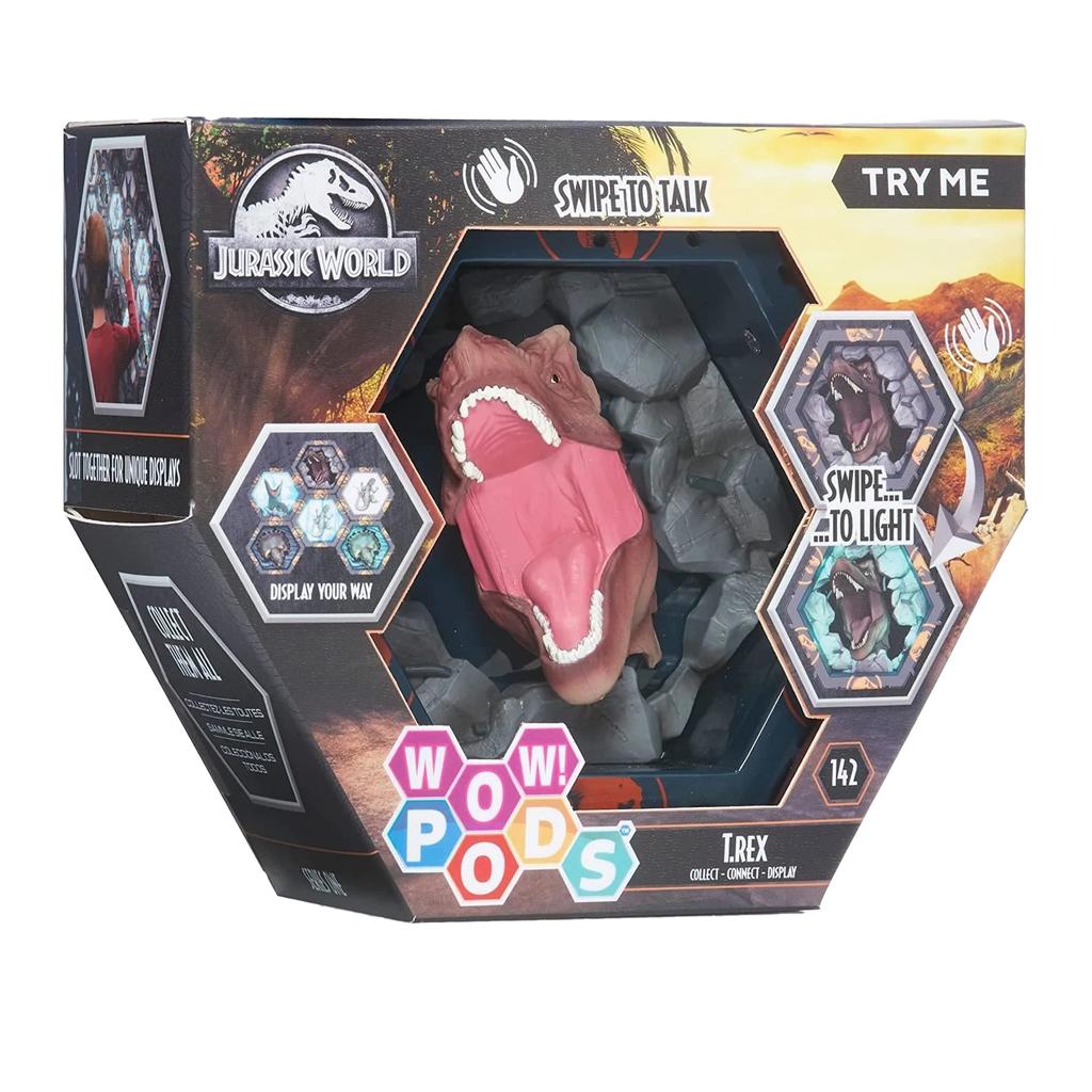 Jurassic World Light Up Pod T-Rex Collectable Figurine