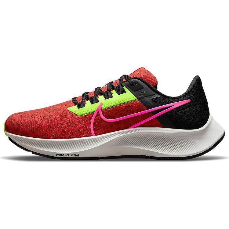 Nike Air Zoom Pegasus 38 Chile Red Hyper Pink Women Sneakers Black Platinum-Tint DM8061-600