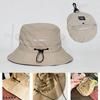 Wasserdichter Fischerhut Damen Sommer Sonne Anti-Uv Schutz Camping Wandern Bergsteigen Kappen Herren Panama Bucket Outdoor Hut