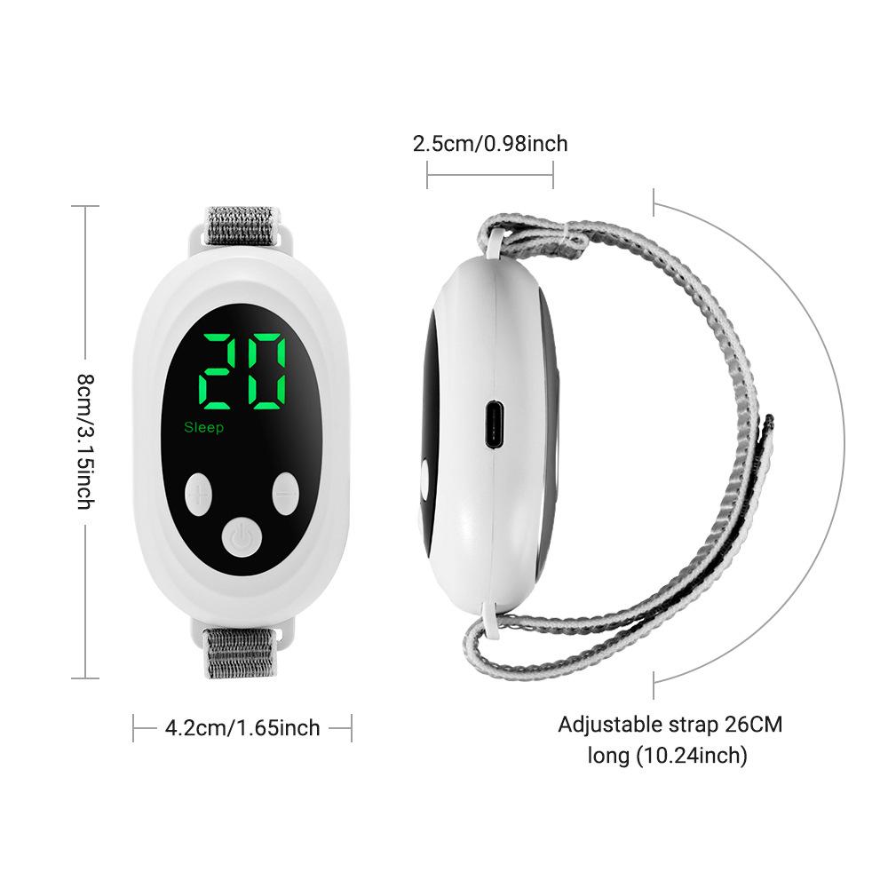 Portable Smart Pulse Massager with Hot Compress for Relaxation and Sleep