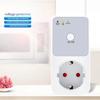 220V Digital Automatic Voltage Protector Socket Electronic Timer Switch Kitchen Timer Outlet Timing Socket  EU UK US FR Plug