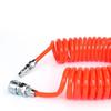 High Pressure Cleaning Gun C/EU Type Tube 8*5mm Retractable Hose Pu Compressor Air Hose Air Dust Collector Blowout Spring Tube