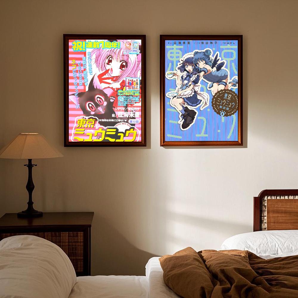 Tokyo mew mew anime Poster HD art sticky wall waterproof home living room bedroom bar aesthetic decoration