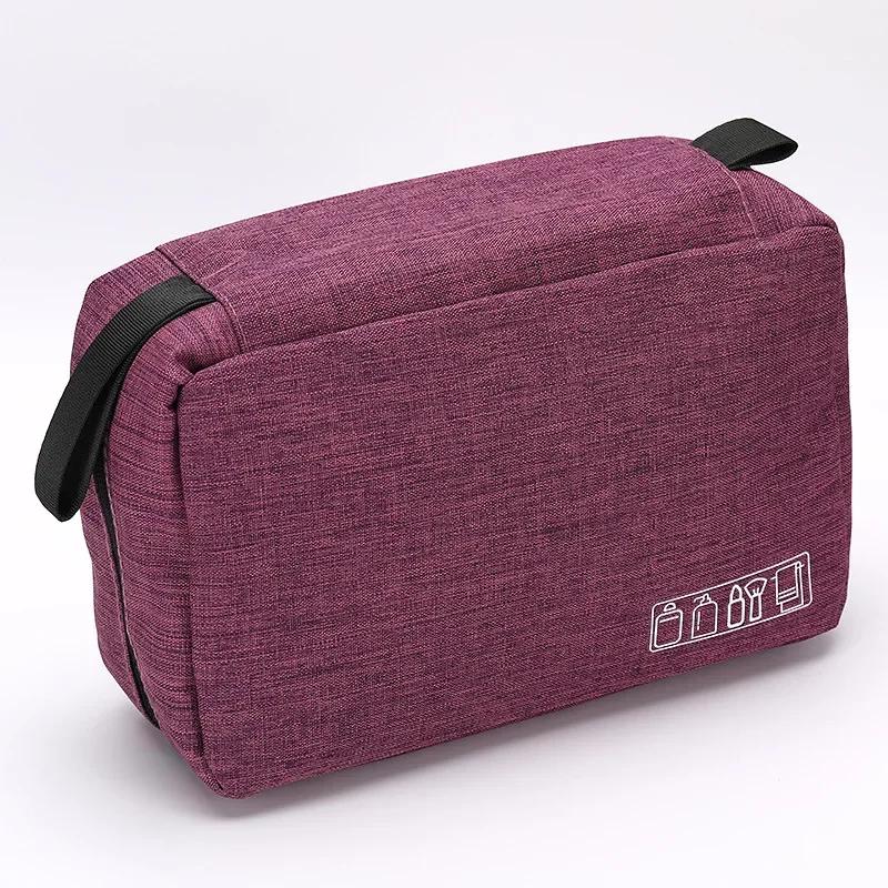Mens Travel Bathroom Hanging Toiletry Bag Canvas Dopp Kit Necessaries Bag Shaving Shower Women Beauty Cosmetic Makeup Organizer