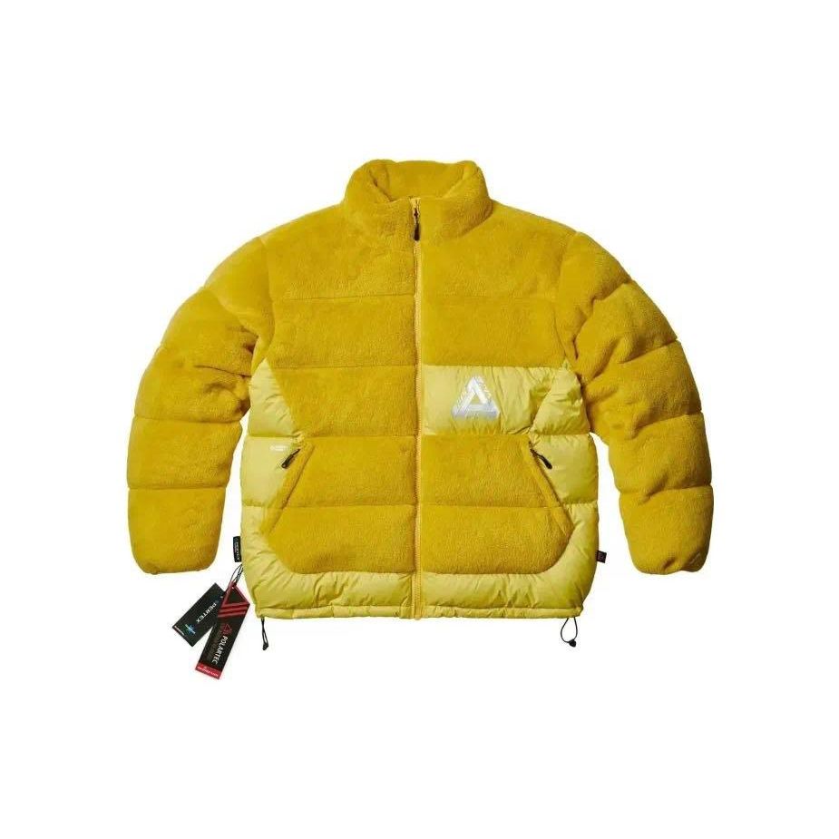 Palace Polartec High Loft Puffa Yellow Unisex Outerwear P23JK190