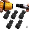 Threaded Fittings Threaded Joint Hydraulics Garden Plastic Quick Coupling Water Pipe 1/2inch 5pcs Faucet Adapter