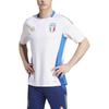 Adidas Aeroready Figc Training 2024 Comfortable Skin-Friendly Fitted Short Sleeve Football Shirt Men Tops White IQ2173